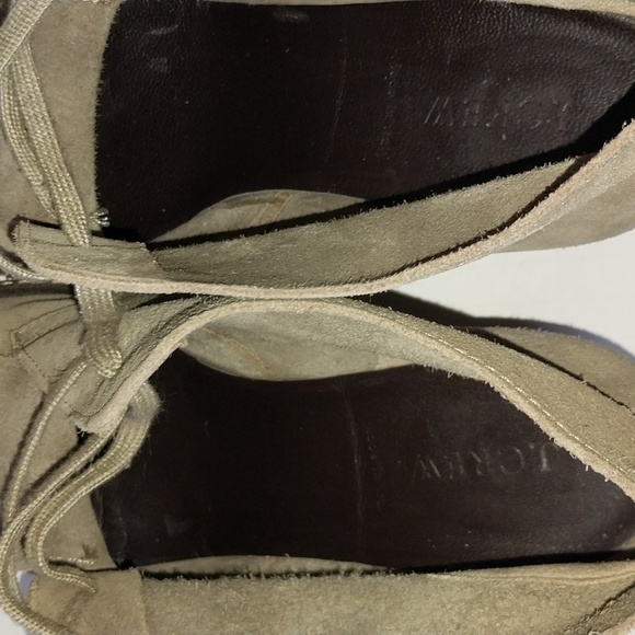 J Crew Tan Suede Wedge Ankle Bootie The MacAlister Size 8 - Picture 6 of 9